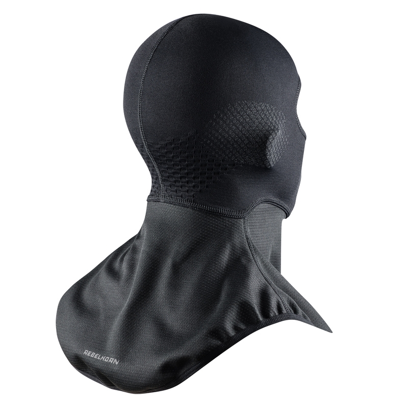 Casco Rebelhorn Therm II Wind Negro Capucha térmica