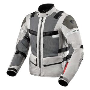 Chaqueta de moto Revit Cayenne 2 plata