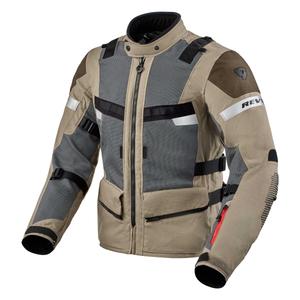 Chaqueta de moto Revit Cayenne 2 marrón-gris