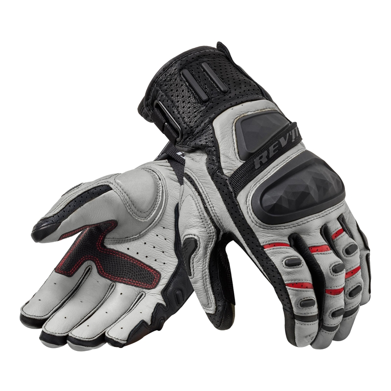 Guantes de moto Revit Cayenne 2 plata-negro