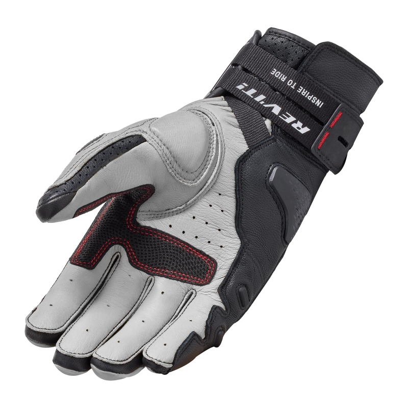 Guantes de moto Revit Cayenne 2 plata-negro