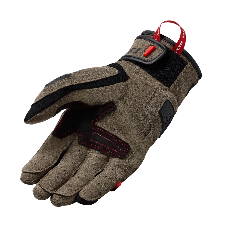 Guantes de moto Revit Mangrove marrón-negro