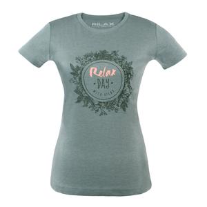Camiseta mujer Rilax Morika verde
