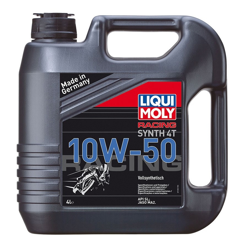 Aceite de motor LIQUI MOLY Motorbike 4T Synth 10W50 Race 4 l