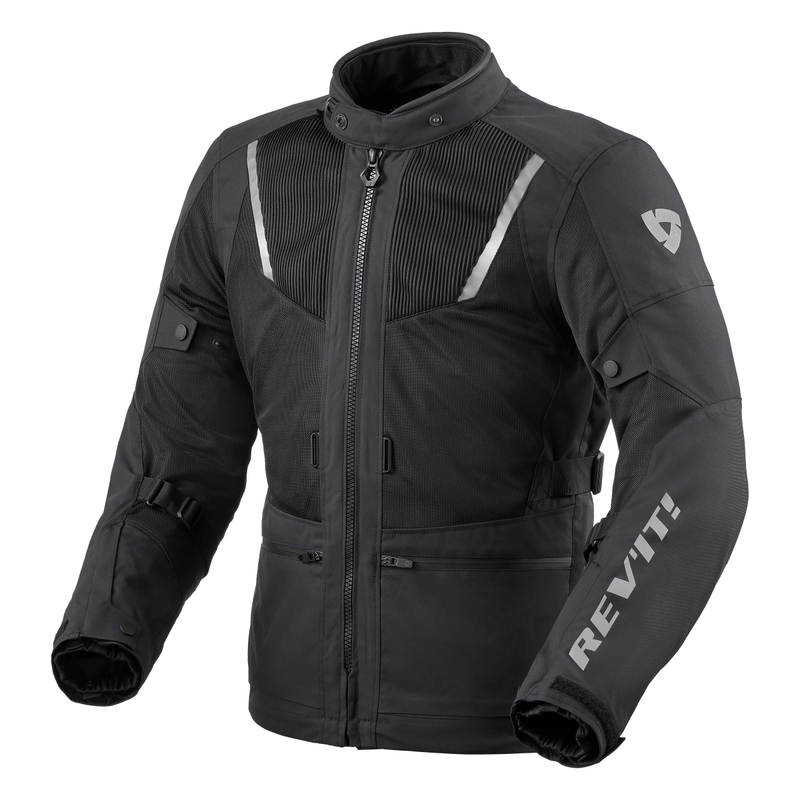 Chaqueta de moto Revit Levante 2 H2O negra