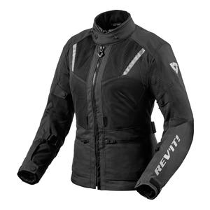 Chaqueta de moto para mujer Revit Levante 2 H2O Negro