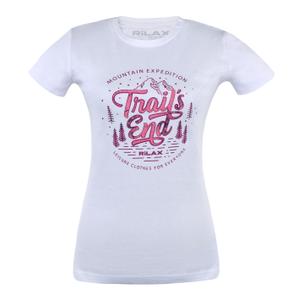Camiseta Rilax Morika de mujer blanca