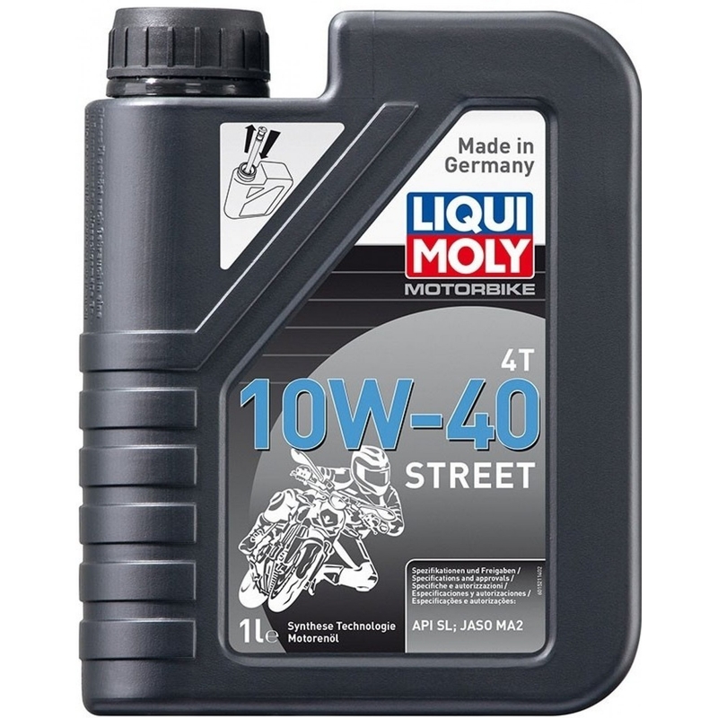 Aceite de motor LIQUI MOLY Motorbike 4T 10W40 Street 1 l