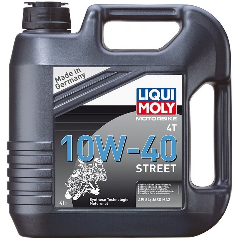 Aceite de motor LIQUI MOLY Motorbike 4T 10W40 Street 4 l