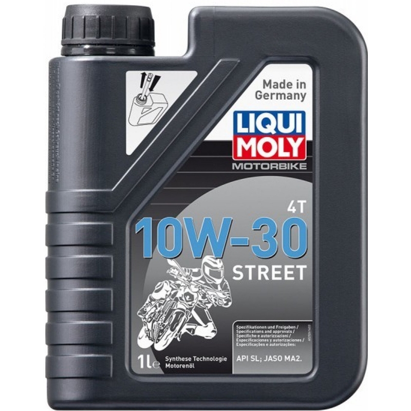 Aceite de motor LIQUI MOLY Motorbike 4T 10W30 Street 1 l
