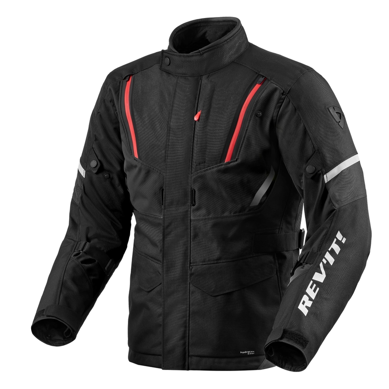 Chaqueta de moto Revit Move H2O negra liquidación