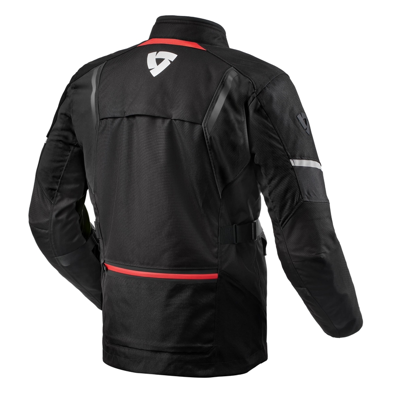 Chaqueta de moto Revit Move H2O negra liquidación