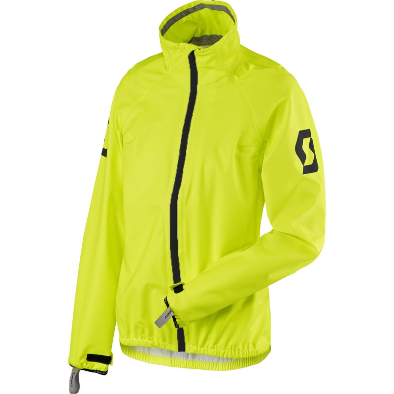 Chubasquero mujer SCOTT Ergonomic Pro DP amarillo fluo