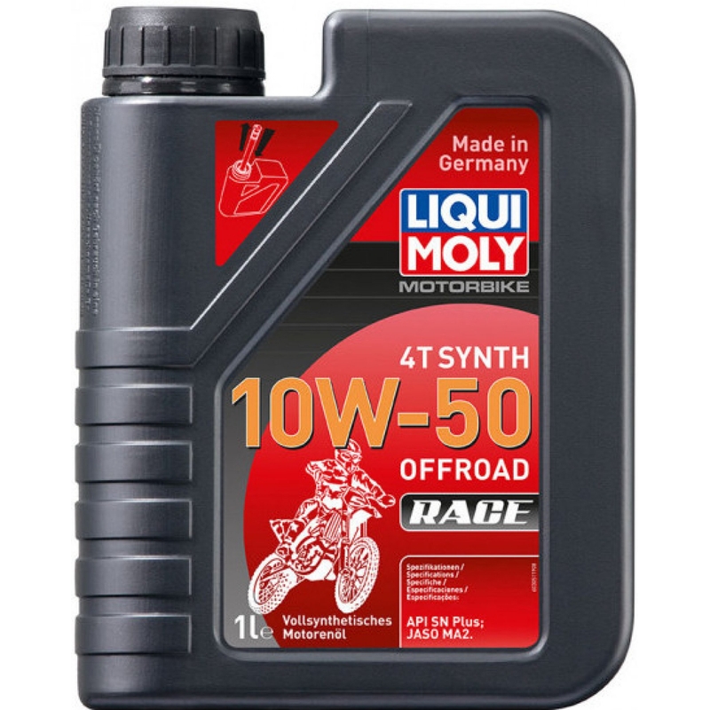 Aceite de motor LIQUI MOLY Motorbike 4T Synth 10W50 Offroad Race 1 l