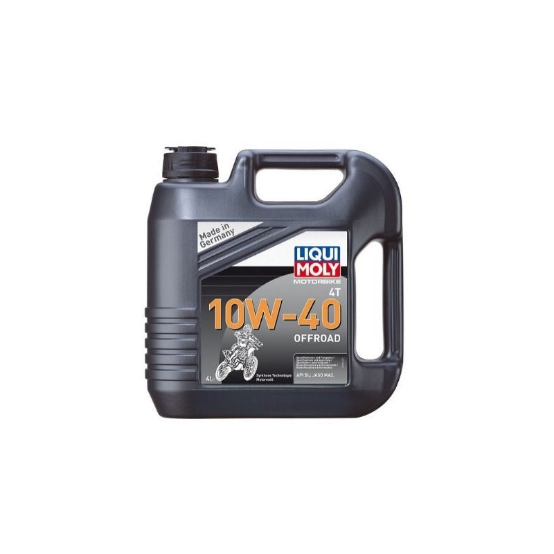 Aceite de motor LIQUI MOLY Motorbike 4T 10W40 Offroad 4 l
