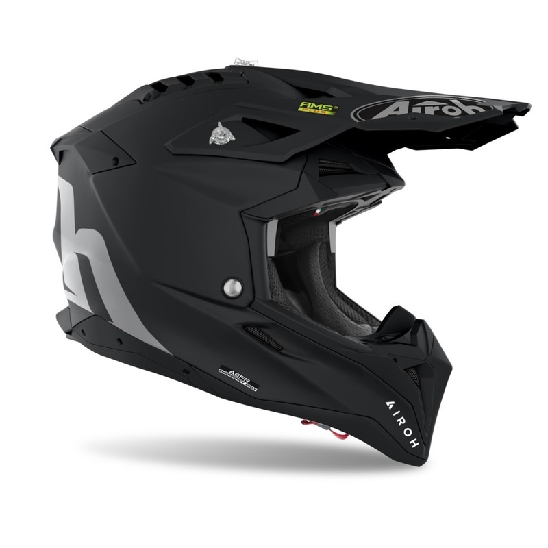 Casco Motocross Airoh Aviator 3.0 Color negro mate