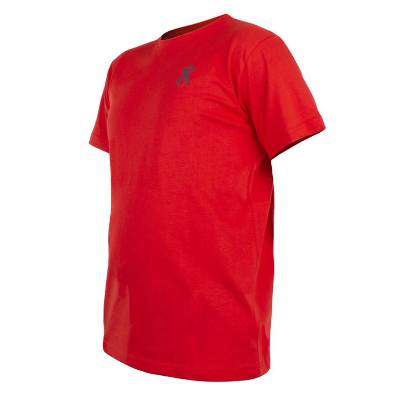 Camiseta hombre Rilax Morik roja liquidación