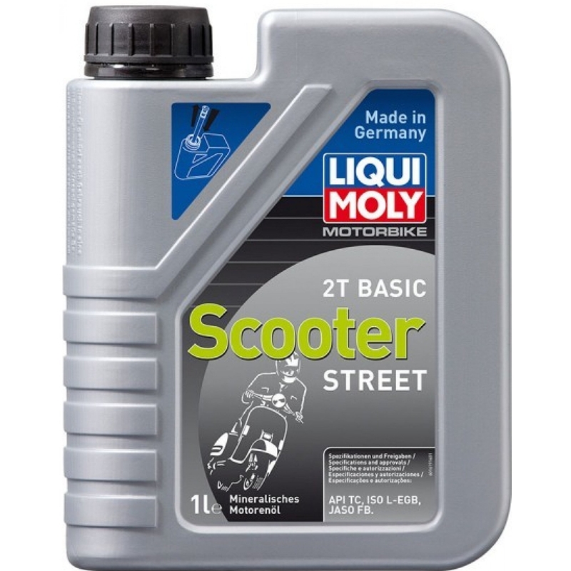 Aceite de motor LIQUI MOLY Motorbike 2T Basic Scooter 1 l