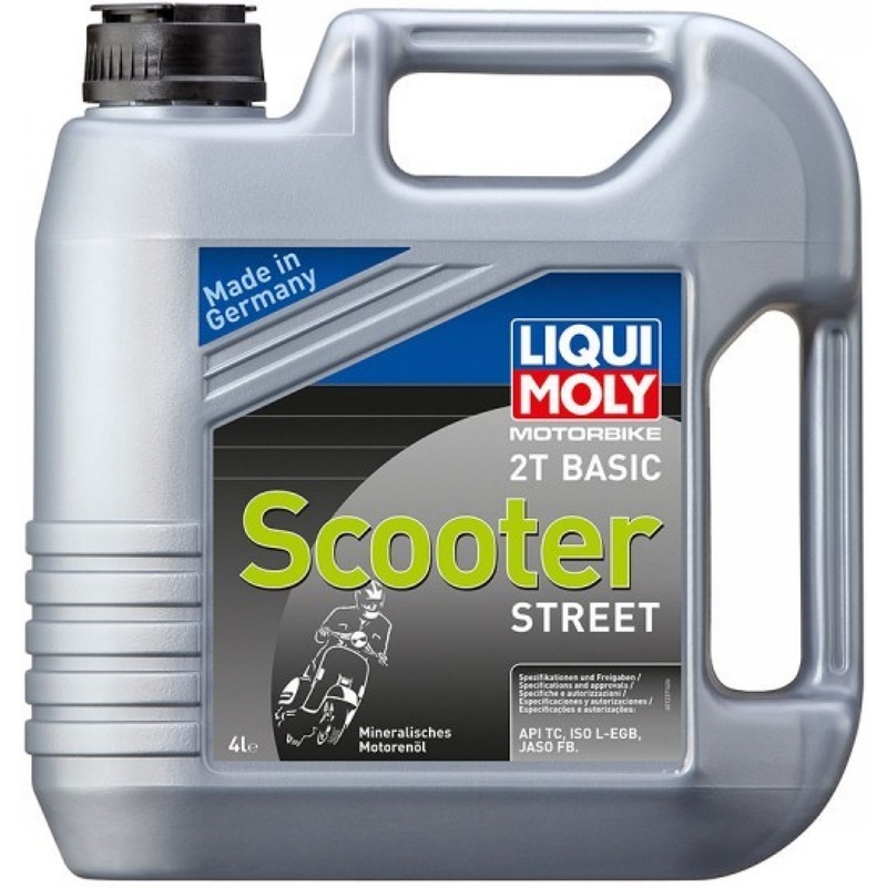 Aceite de motor LIQUI MOLY Motorbike 2T Basic Scooter 4 l