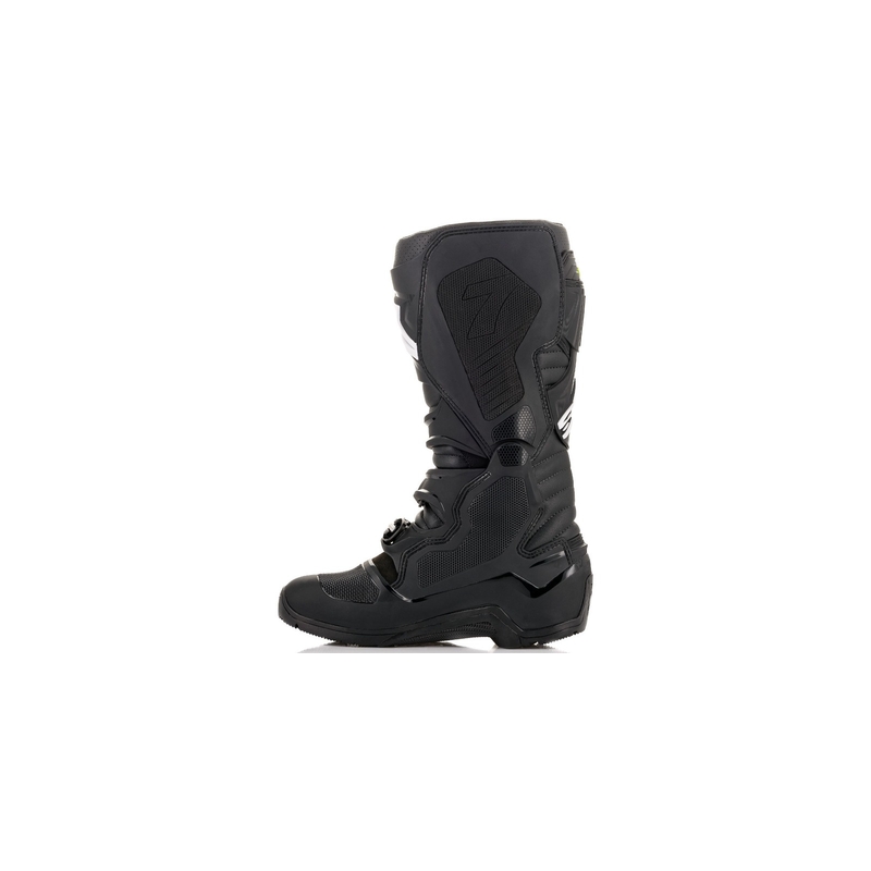 Botas de moto Alpinestars Tech 7 Enduro Drystar en negro, gris y amarillo fluorescente