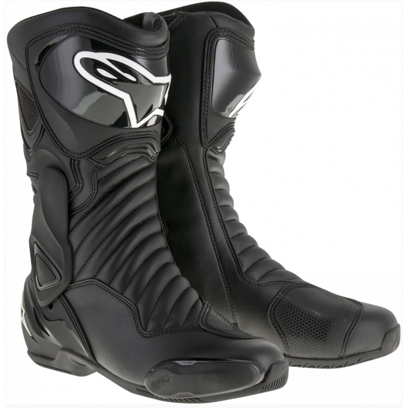 Botas de moto Alpinestars S-MX 6 negras liquidación