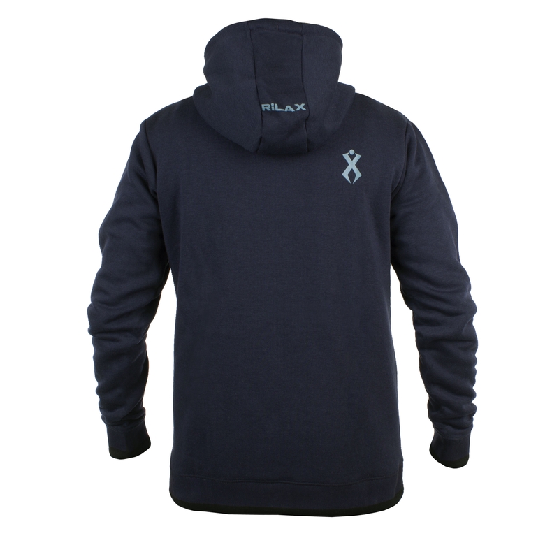 Sudadera de hombre Rilax Klob azul liquidación