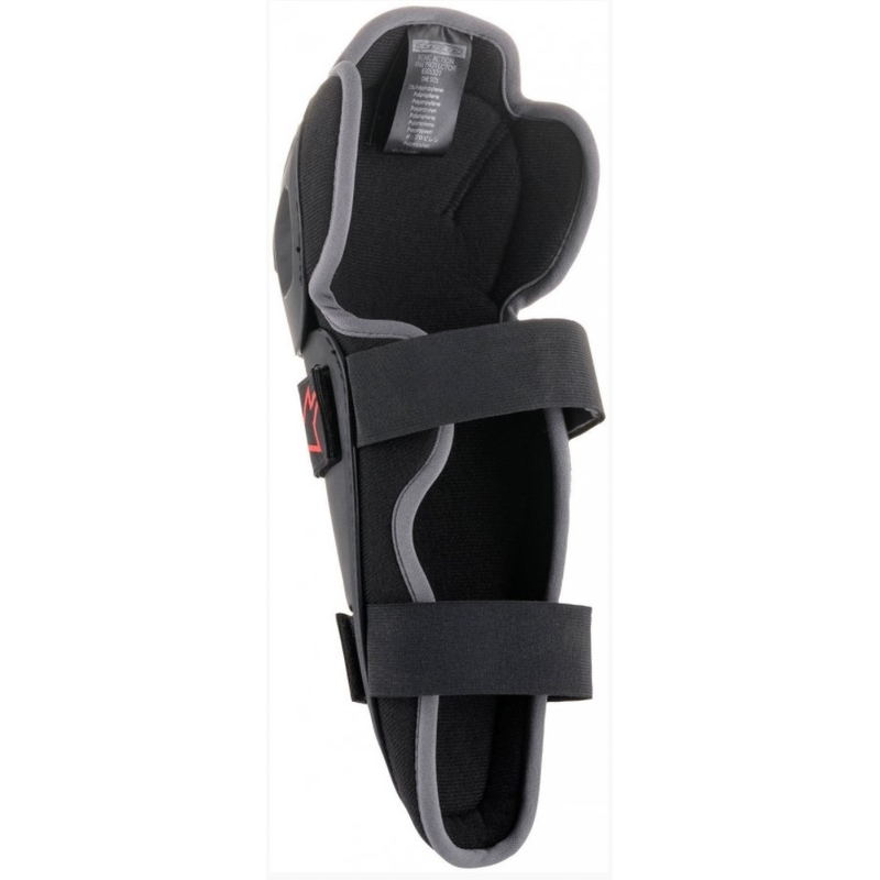 Rodilleras Alpinestars Bionic Action negras y rojas