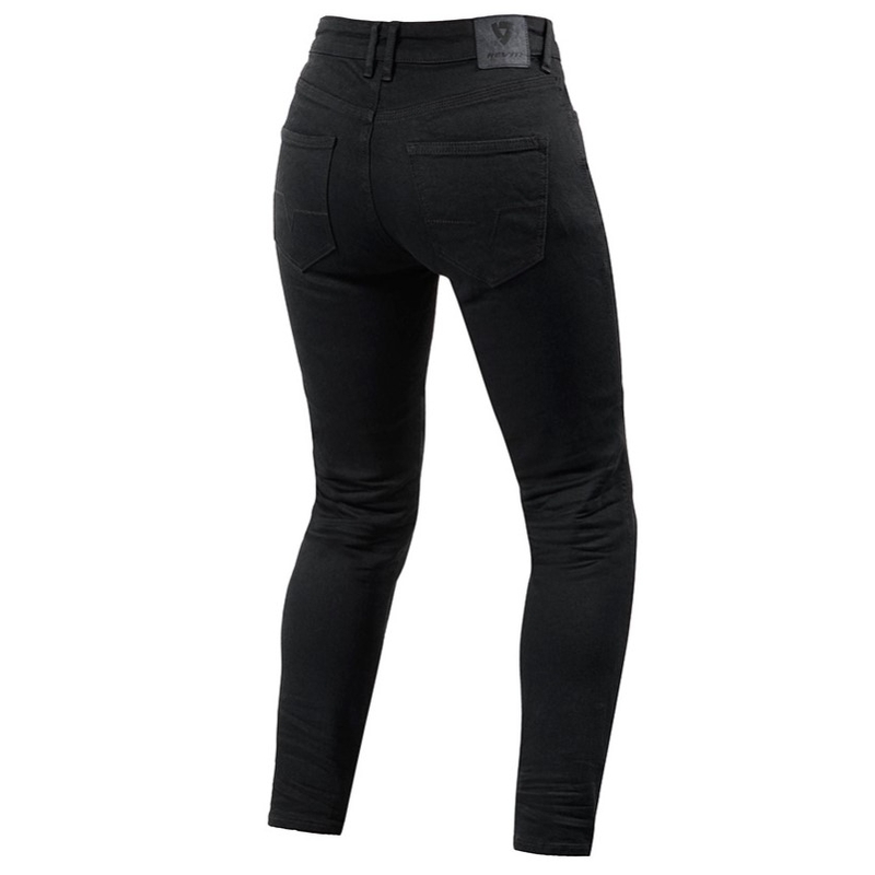 Vaqueros de moto Revit Maple 2 SK negros para mujer liquidación