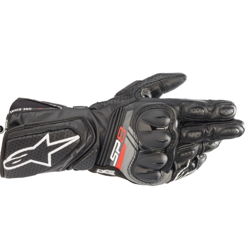 Guantes de moto Alpinestars SP-8 negros