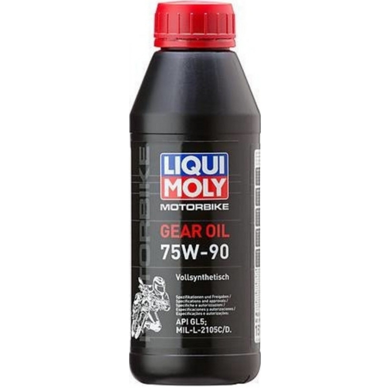 LIQUI MOLY Aceite para engranajes de moto SAE 75W-90 500 ml