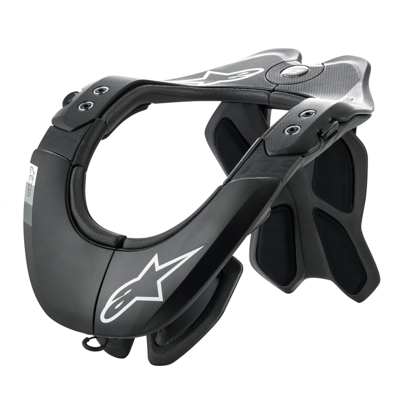 Protector cervical Alpinestars BNS Tech-2 negro-gris