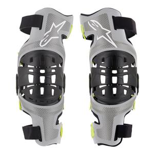 Rodilleras Alpinestars Bionic-7 amarillo plata-fluo