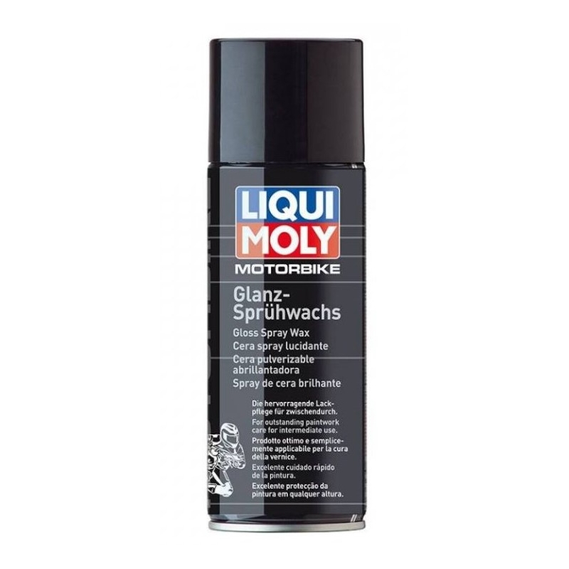 LIQUI MOLY Cera brillante en spray para motos 400 ml