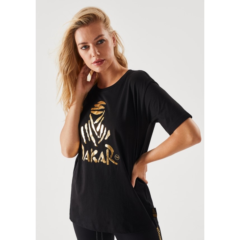 Camiseta señora DAKAR VIP 35 negra