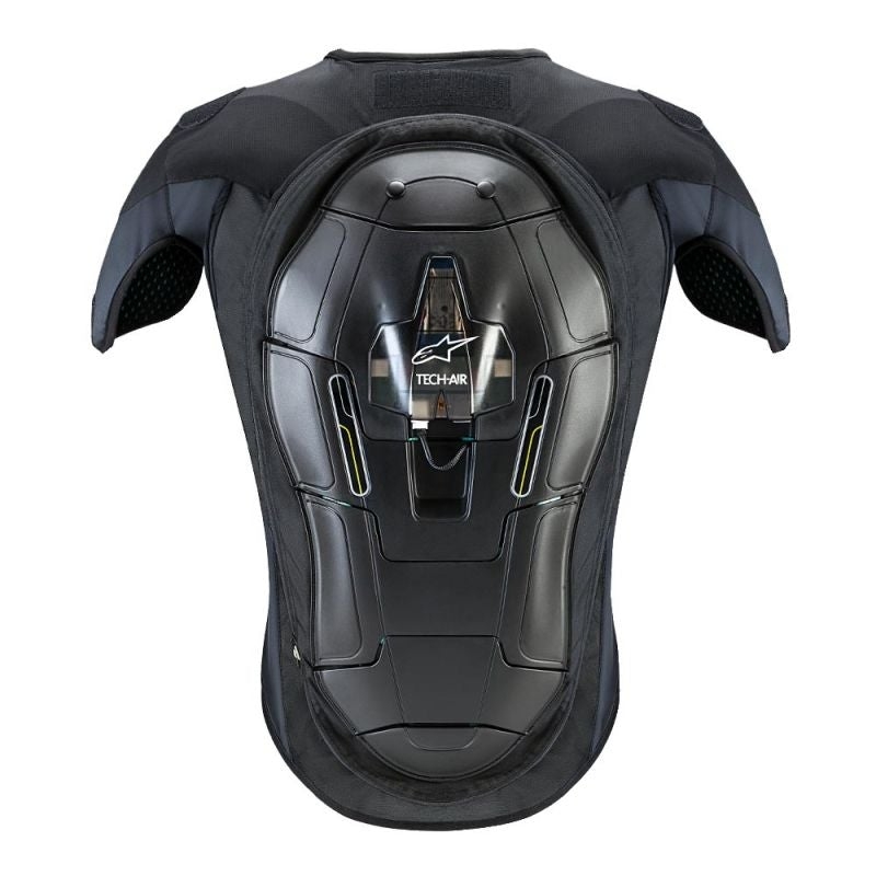 Chaleco Alpinestars Tech-Air® Race forro airbag negro y amarillo liquidación