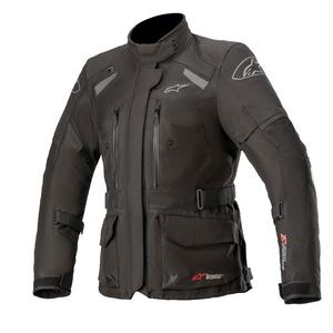 Chaqueta de moto para mujer Alpinestars Stella Andes Drystar Negra y Gris