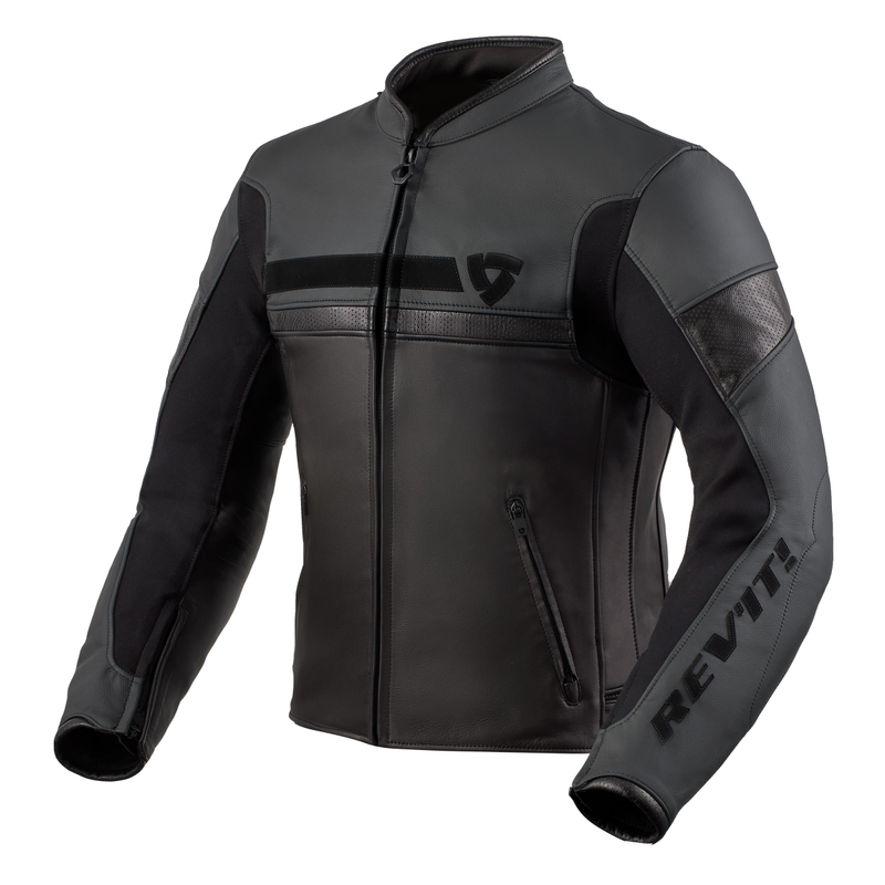 Chaqueta de moto negra Revit Mile liquidación