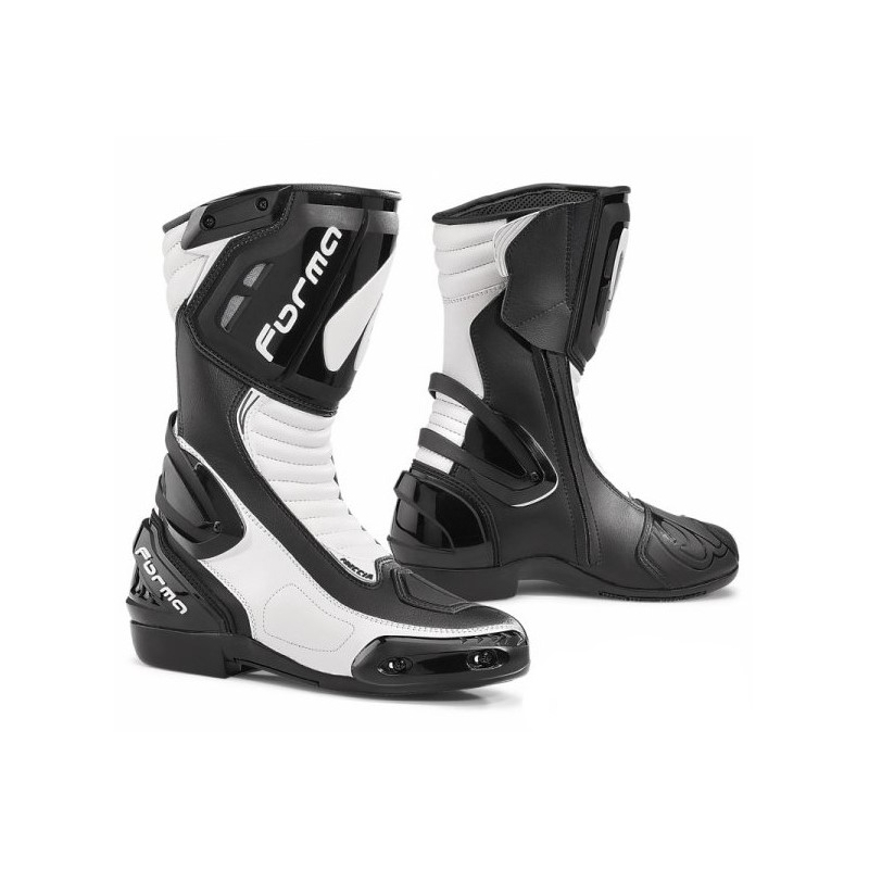 Botas de moto Forma Freccia negro-blanco