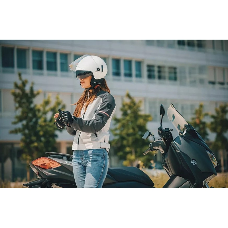 Otevřená přilba na motorku NEXX SX.60 Nova bílá výprodej