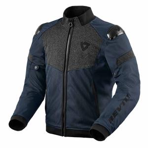 Chaqueta de moto Revit Action H2O azul oscuro