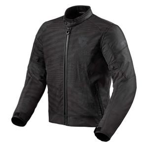 Chaqueta de moto Revit Torque 2 H2O negra