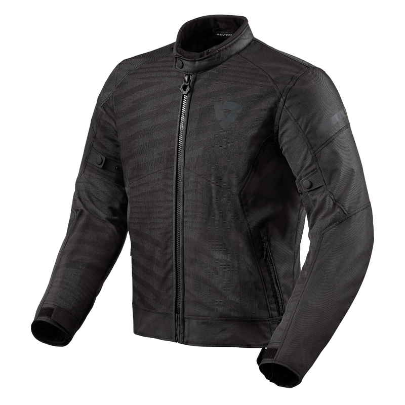 Chaqueta de moto Revit Torque 2 H2O negra