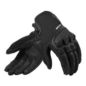 Guantes de moto Revit Duty para mujer Negro liquidación