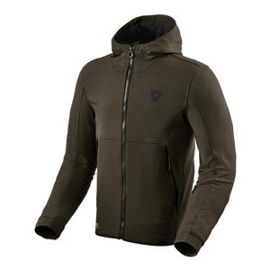 Chaqueta de moto Revit Parabolica verde oscuro liquidación