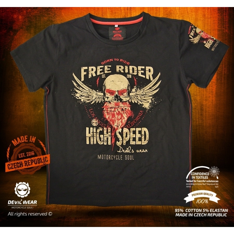 Pánské triko Devils Wear - Free Rider High Speed