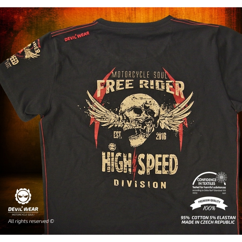 Pánské triko Devils Wear - Free Rider High Speed