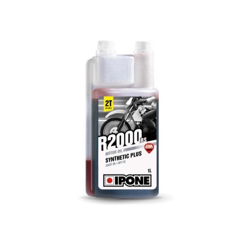 Aceite gasolina Ipone R200RR (R200RS) 2T sintético más 1 l fresa