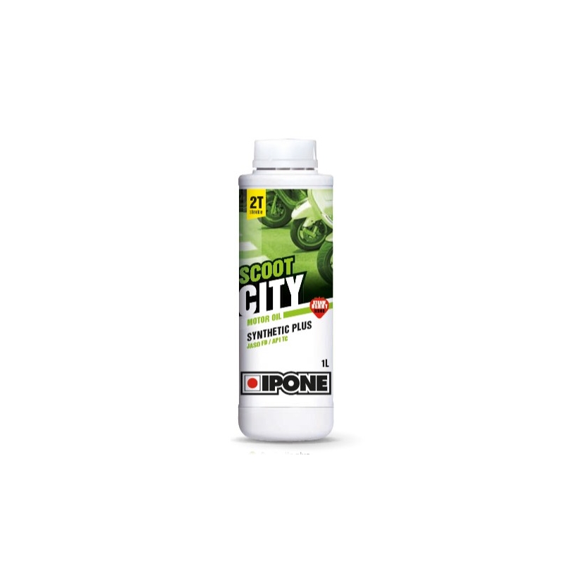 Aceite Ipone Scoot City 2T Sintético Plus fresa 1 l