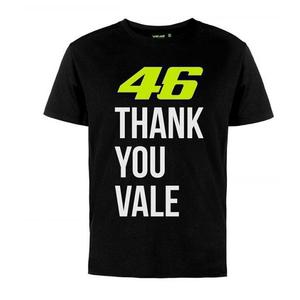 Camiseta niño VR46 Valentino Rossi "Thank you Vale" negra