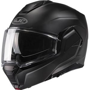 Casco de moto abatible HJC I100 Solid negro semiplano